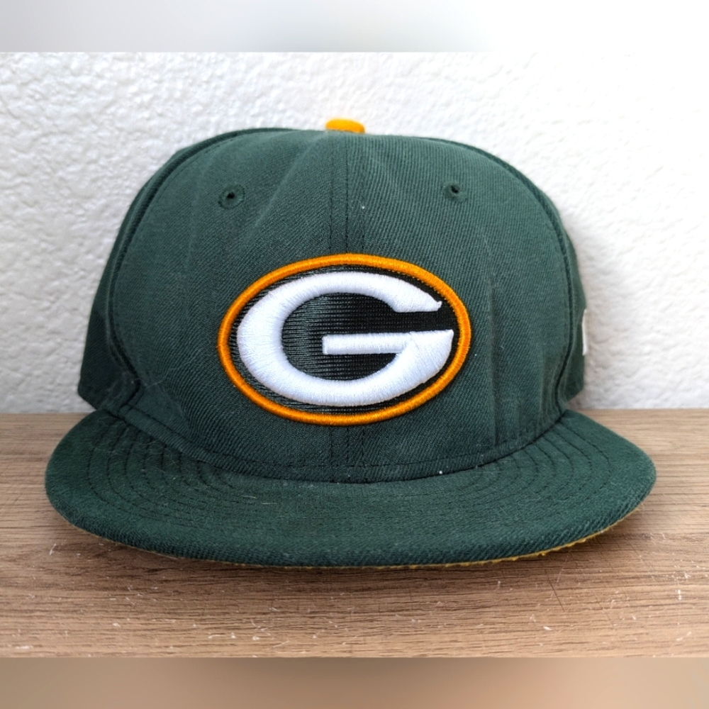 NEW ERA NFL FOOTBALL GREEN BAY PACKERS Trucker Hat Baseball Cap Lid 59FIFTY
